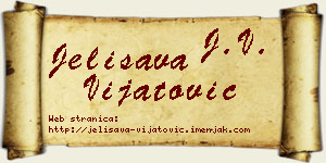 Jelisava Vijatović vizit kartica